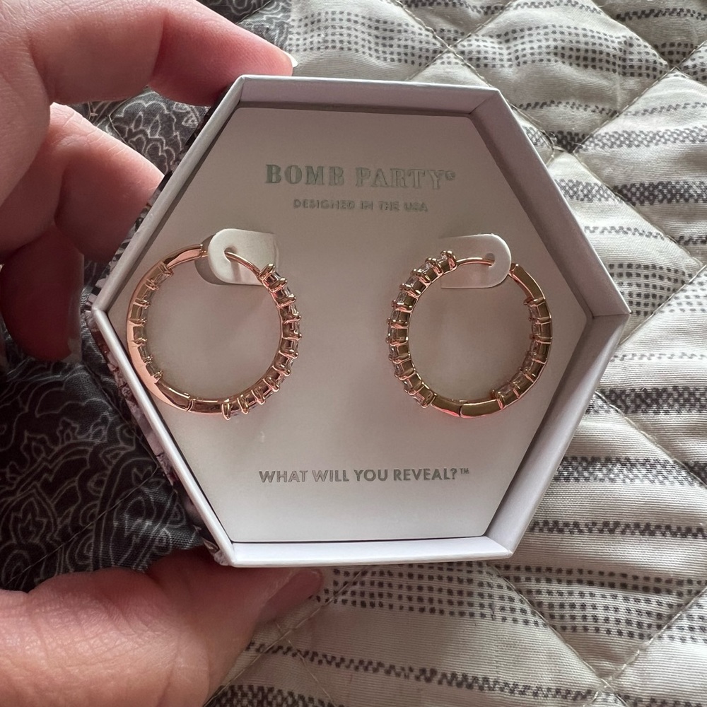 Bomb Party April Birthday Collection Earrings